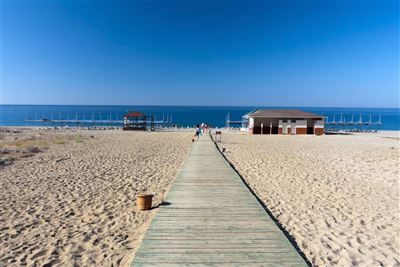 Strand von Manavgat, Türkei